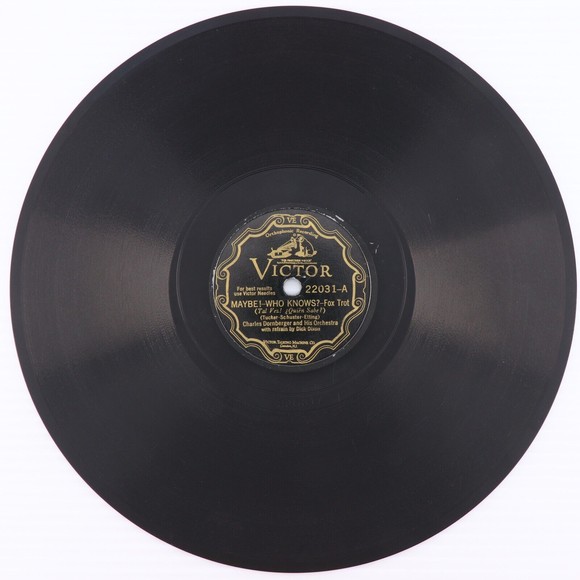 Charles Dornberger, Maybe! Who Knows? /I Want To Meander 10" 78 rpm Record 22031 - Picture 2 of 16